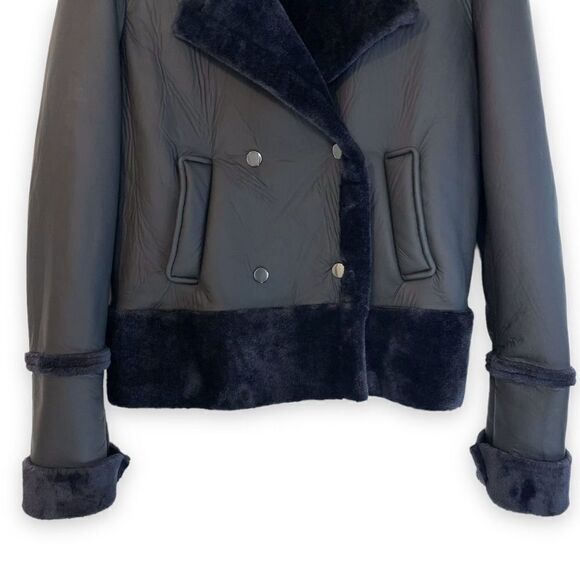 BB Dakota Shearling Bomber Jacket - Picture 4 of 11